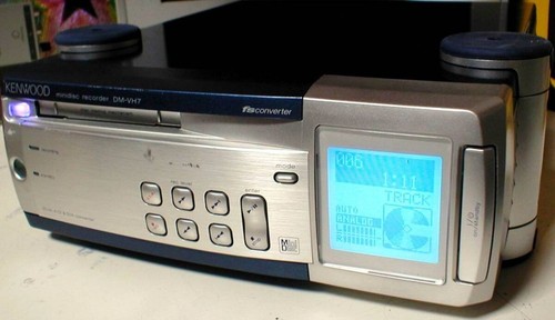 Kenwood vh7 mini disc deck - kenwood, dm-vh7