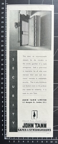 John tann safes strongrooms - tann,