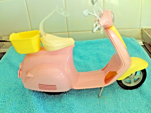 Mattel barbie scooter only - scooter,