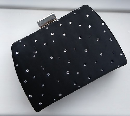 Jasper conran black clutch bag - conran,