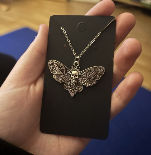 Handmade gothic silver tone - handmade, silver-tone