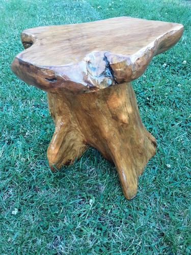 Teak wooden root - a,