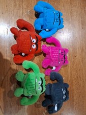 Colour Emotion Monsters Soft Toy Plush Bundle X5 Educational Toys