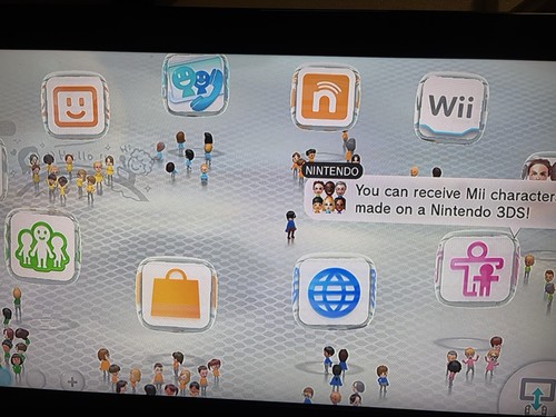Nintendo wii black - u,