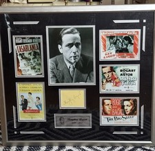 Humphrey Bogart -  Authentic Signatures With The Certificate  Of Authenticity