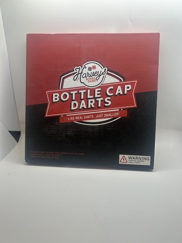 Magnetic bottle cap darts - cap,