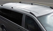 Roof Rack Bars Side Rails To Fit Compact L1 Mercedes Vito W447 (2015+)