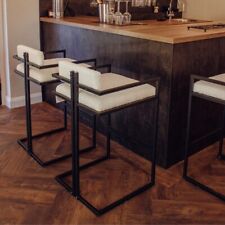 Boucle Bar Stool Set Of 2