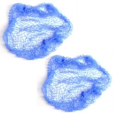2 x BLUE SLUMBER NETS Hair Bun