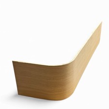 Oak faced bullnose riser - oak,