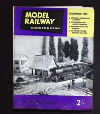 MODEL RAILWAY CONSTRUCTOR December 1961 Vol 28 No 332 – G.M. Kichenside