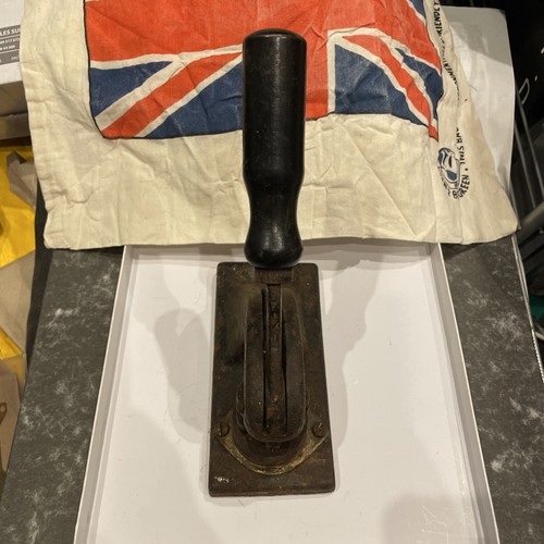 Antique cast iron seal - antique,