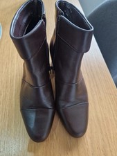 lotus Dark Brown Size 5 Ankle Boots  Block Heel