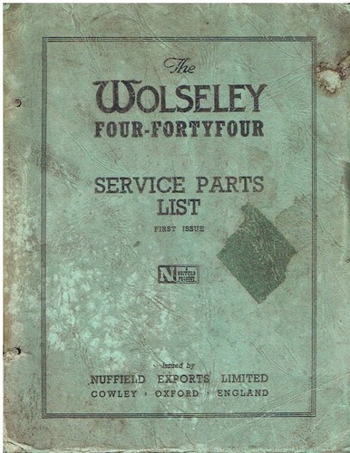 Wolseley four forty - 4/44, forty-four