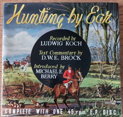 Hunting ear book disc - "hunting, &