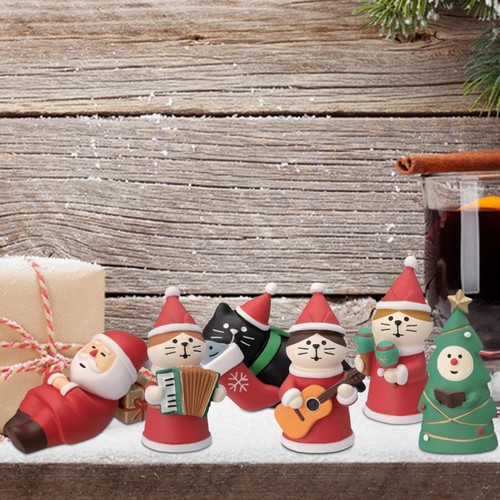 Christmas resin ornaments cat - resin,