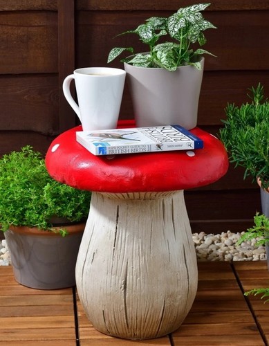 Toadstool plant stand garden - plant,