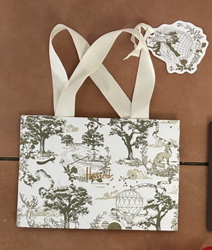 Harrods large gift bag - large,