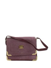 Modalu Women's Bag Purple Animal Print 100% Other Shoulder Bag