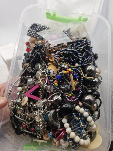 Mixed costume jewellery craft - mixed,