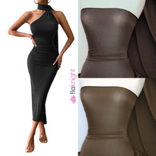 Diabolo Shimmer Lycra 4 Way Stretch Dressmaking Fabric- Q262 By Tia Knight