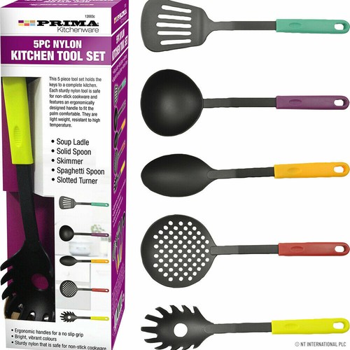 5pc nylon kitchen utensils - kitchen,