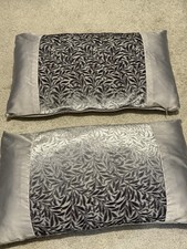 DUNELM BEVERLEY GREY OBLONG