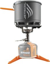 Jetboil Stash Ultralight Camping & Backpacking Stove Cooking System - Grey