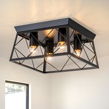 Industrial Flush Mount Ceiling