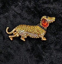Dachshund Sausage Dog Brooch