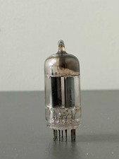 Early 1953 Mullard Long Welded Plate ECC82/12AU7 Valve/Vacuum Tube 1593 E4, READ