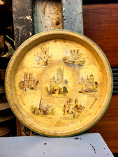 VINTAGE TIN SIGN TRAY