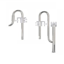 Inflow Outflow Lily Pipe For Aquarium Filter Planted Tank Stainless Steel Metal