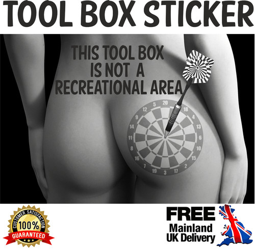 Tool box sticker - box, on