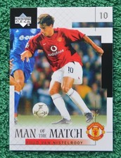 UPPER DECK MANCHESTER UNITED 2002; RUUD VAN NISTELROOY- MAN OF THE MATCH No 39
