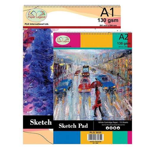 Sketchbook spiral pad - a2,