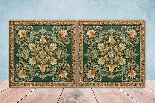 Victorian ceramic wall - victorian,