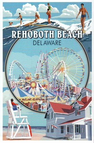 Rehoboth beach delaware - beach,