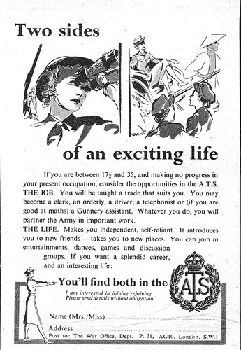 1948 recruitment advert - recruitment,