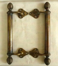 Pair of Antique Brass Sash