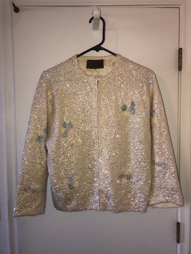 Vintage 1950s cashmere angora - vintage,