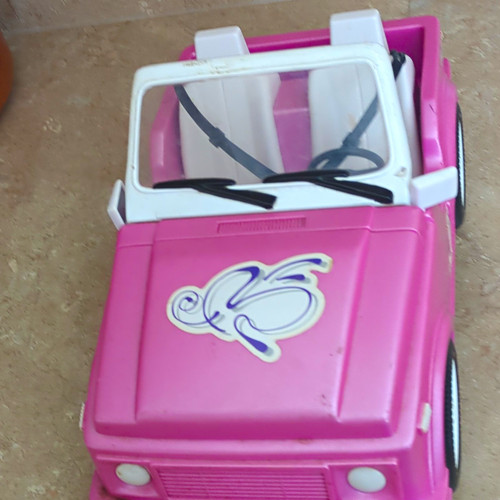Barbie pink plastic - barbie,