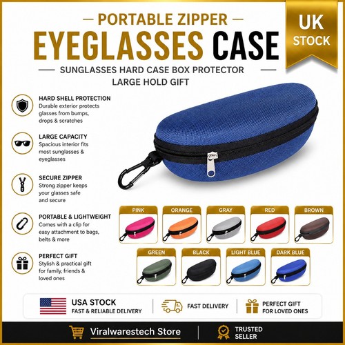 Portable zipper eye glasses - portable,