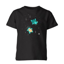 Space Turtles Kids T Shirt