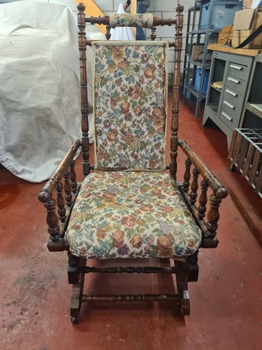 Antique rocking chair - rocking,