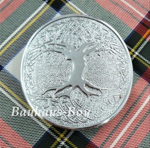 Kilt belt buckle celtic tree - kilt,