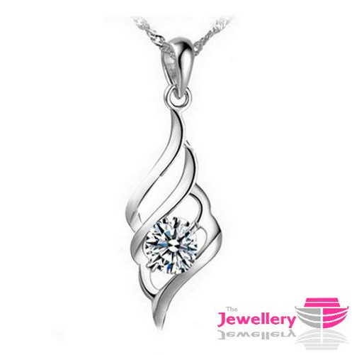 White gold plated leaf 8mm - gold,