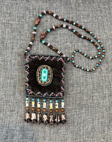 Velvet beaded fringe mini - fringe,