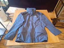 BERGHAUS Jacket Mens Small Blue Cornice IA Goretex Waterproof Rain Coat Parka