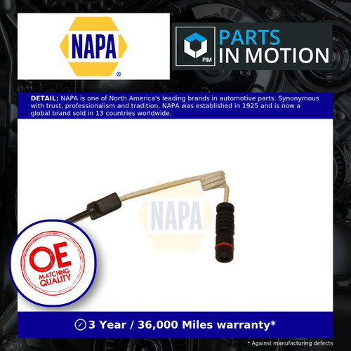 Brake pad wear indicator - brake,
